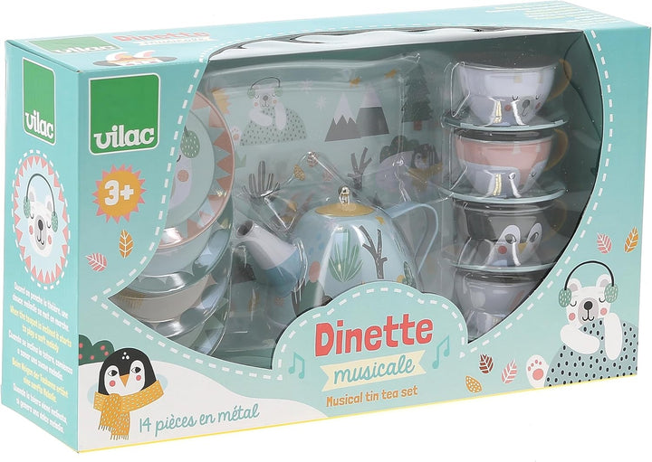 Vilac Michelle Carlslund Musik-Dinette, Holz, Iceland Pretend Play Iceland, Pretend Play Iceland