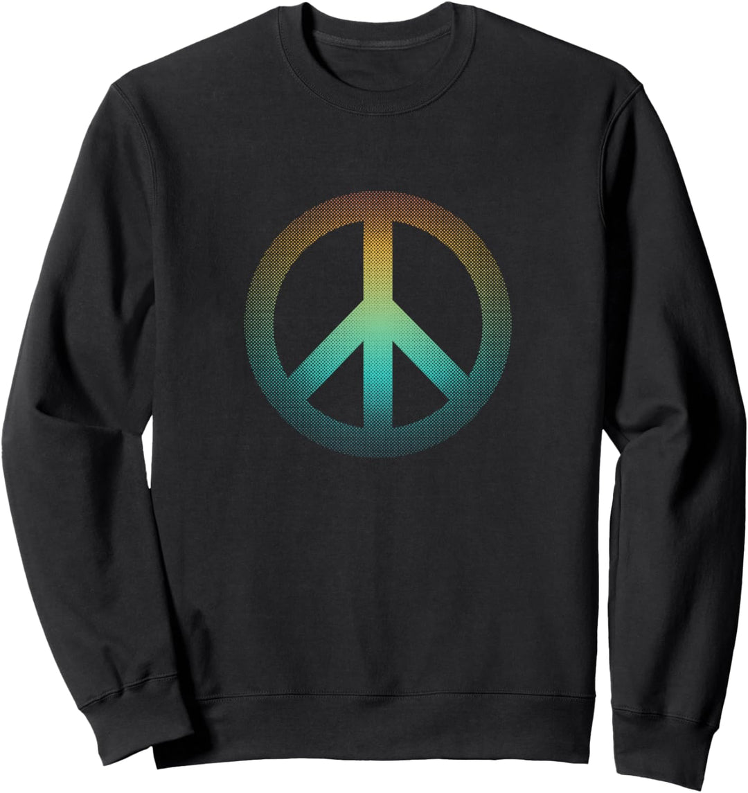 Make Peace Not War - Peace Logo Sweatshirt