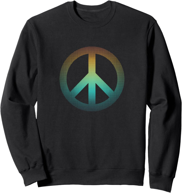 Make Peace Not War - Peace Logo Sweatshirt