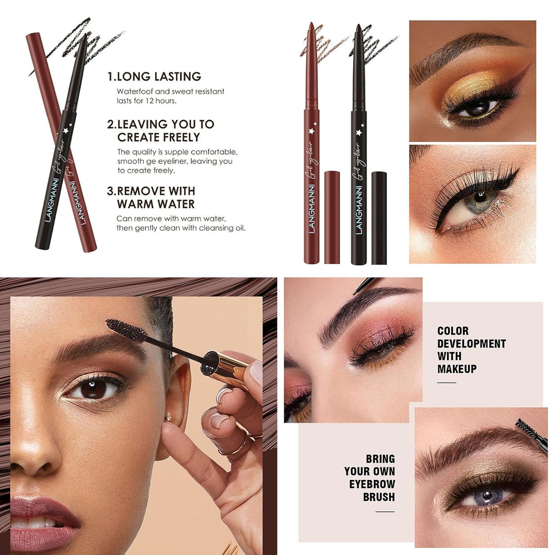 Make-up-Geschenkset Kosmetik-Palette Starter Kit Schminke Set, Make-up Sets mit Schminktasche Schmin