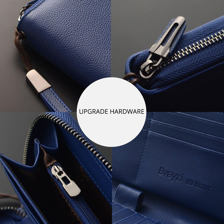 Portmonee Damen mit RFID Schutz Geldbeutel, Portemonnaie, Geldbörse, Brieftasche, Damengeldbeutel, D