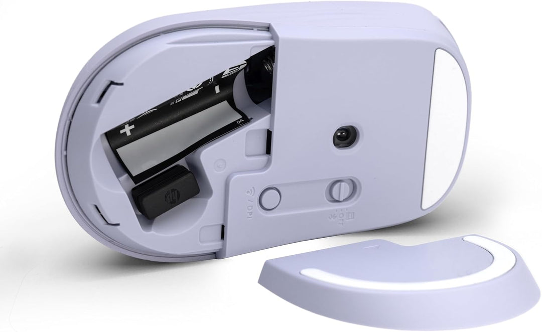 HP 400 Duale kabellose Maus, Bluetooth und USB, 2,4 GHz, 24 Monate Akku, leise Klicks, weiche Haptik