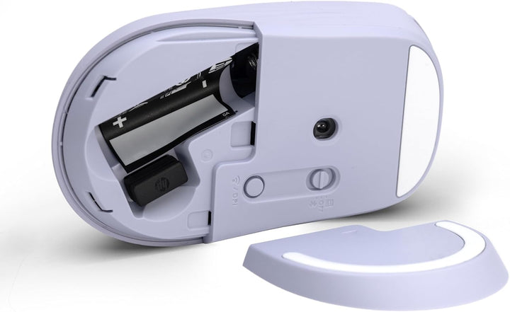 HP 400 Duale kabellose Maus, Bluetooth und USB, 2,4 GHz, 24 Monate Akku, leise Klicks, weiche Haptik