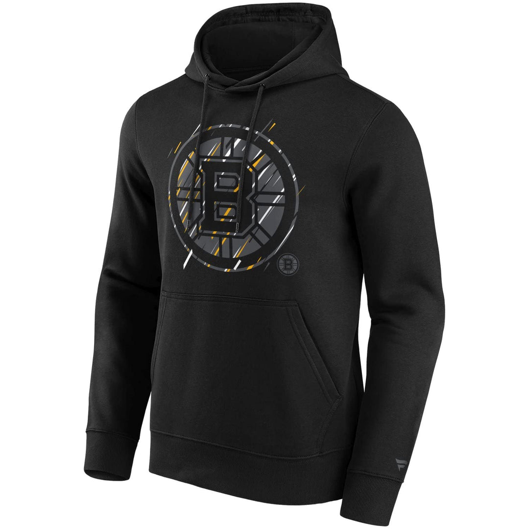 Fanatics Boston Bruins Etch NHL Hoodie Schwarz M, M