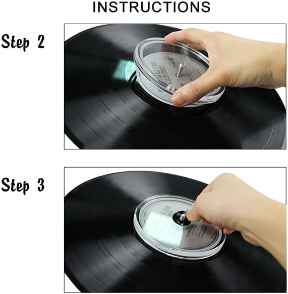 Schallplatten Etikettenschützer aus Acrylglas Protected