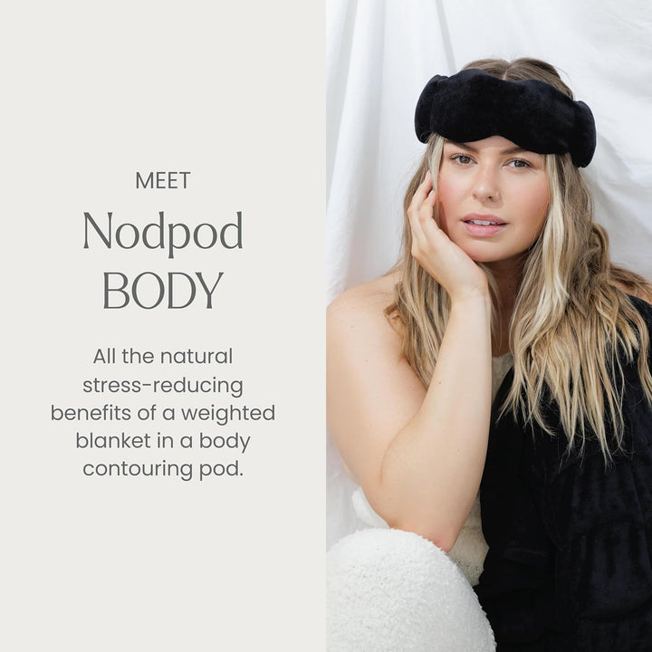 nodpod Body 2,9 kg kompakte gewichtete Decke, perfekt zum Entspannen, Entspannen, Nickerchen, Schlaf