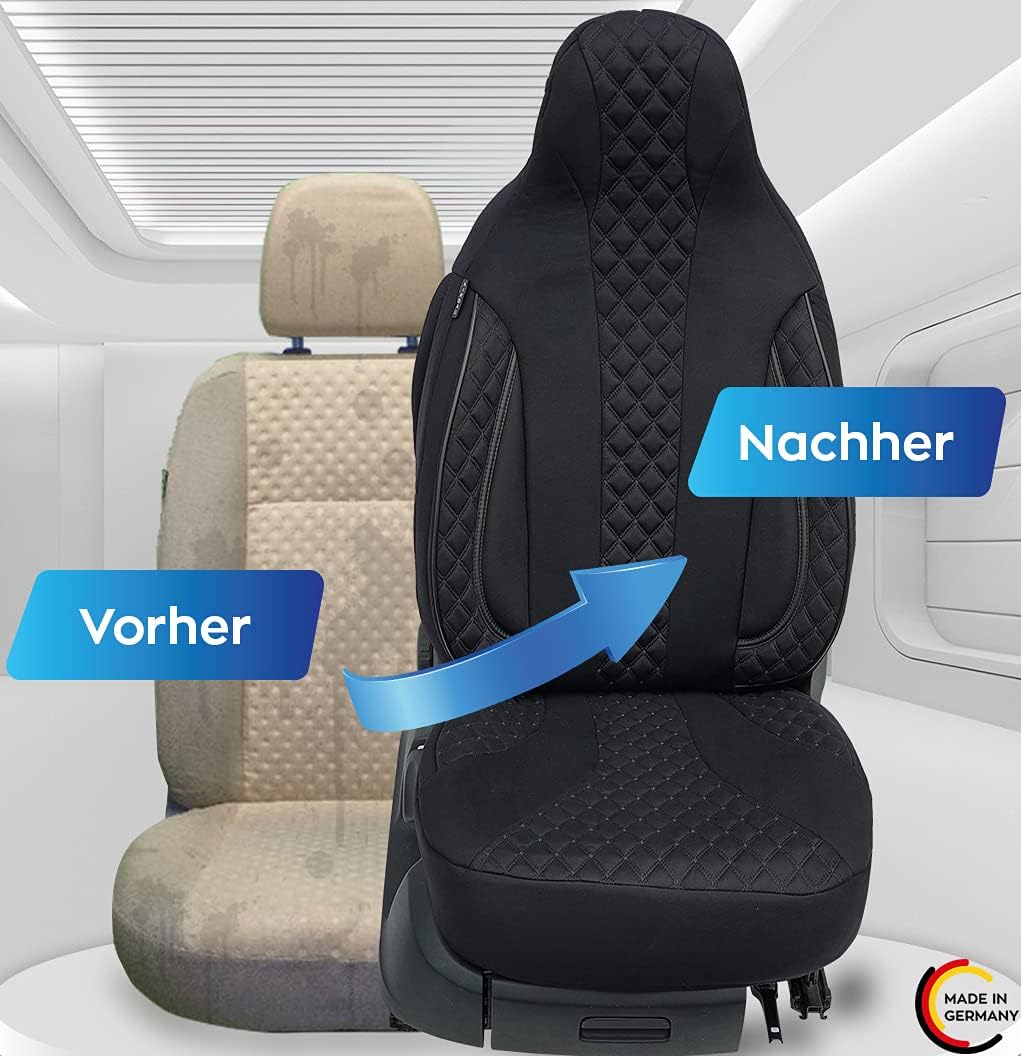 BREMER SITZBEZÜGE Mass Piloten Schonbezüge Sitzbezüge kompatibel mit Wohnmobil Ducato Weinsberg Adri