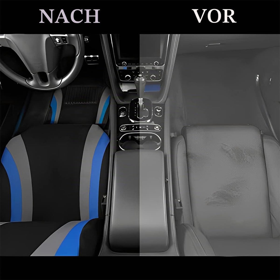 JNNJ 9 Stück Autositzbezüge Kompletter Satz, Auto-Schonbezug Für Highbacksitz, Universell Einsetzbar