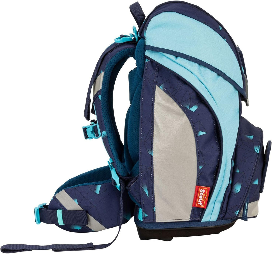 Scout Alpha Schulranzen-Set 4-tlg. Exklusiv LED Pegasus 2023