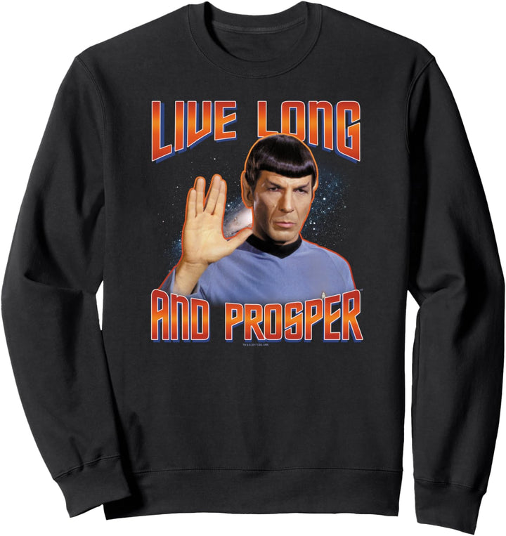 Star Trek Live Long And Prosper Sweatshirt