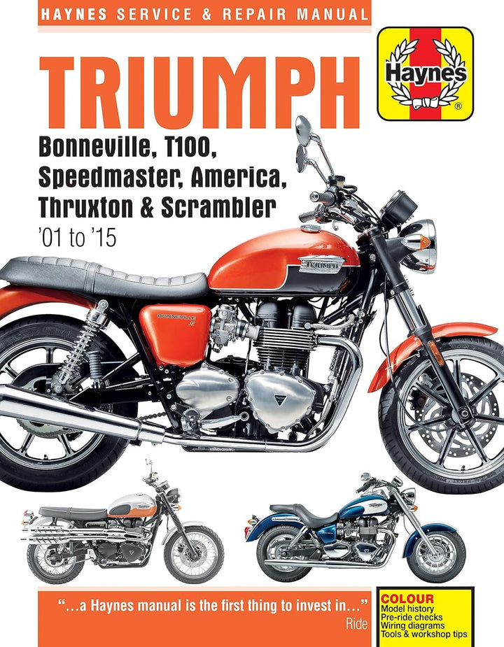 Haynes Handbuch 4364 für Triumph Bonneville 01-07 (H4364)
