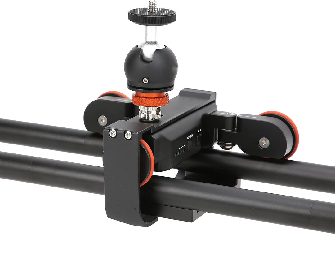 Wirelesss Camera Video Auto Dolly Professioneller 60-cm-Kamera-Videoschienen-Elektroschieber mit Kug