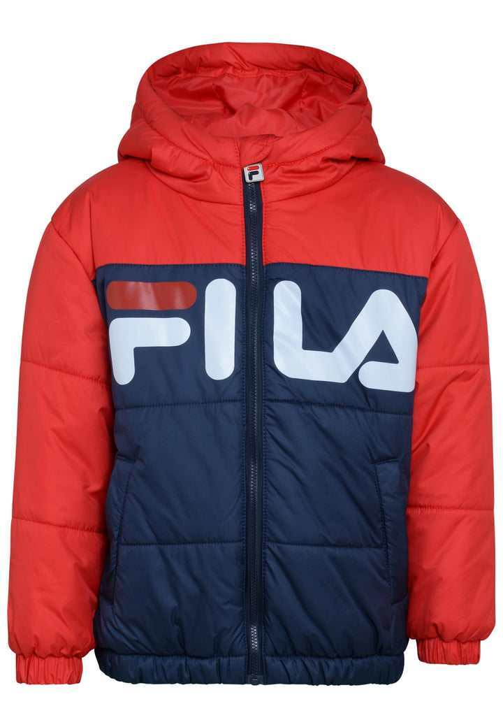 FILA Unisex Kinder Berkenthin Padded jacket 86-92 True Red, 86-92 True Red