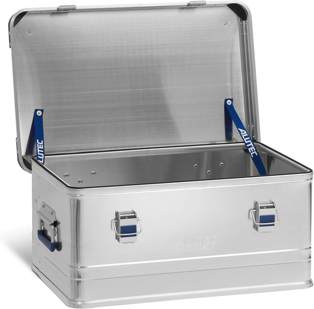 ALUTEC Aluminiumbox INDUSTRY 48 (Inhalt 48 l, Innenmasse (LxBxH) 550 X 350 X 248mm, staub-/spritzwas