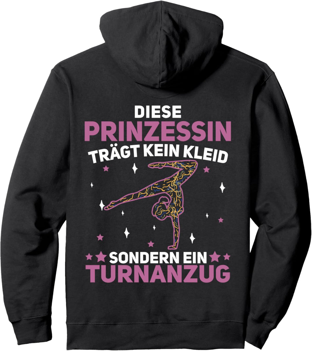 Turnerin Prinzessin, Kunstturnen Gymnastik Akrobatik Turnen Pullover Hoodie