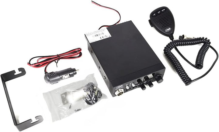 PNI Paket Radio CB Escort HP 8024 ASQ 12/ 24V + Antenne CB Extra 45 mit Magnet Antenna has 45 cm, An
