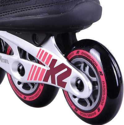 K2 Damen Velocity 84 Boa W Inline Skates EU: 39 (UK: 5.5 / US: 8) Black - Purple, EU: 39 (UK: 5.5 /