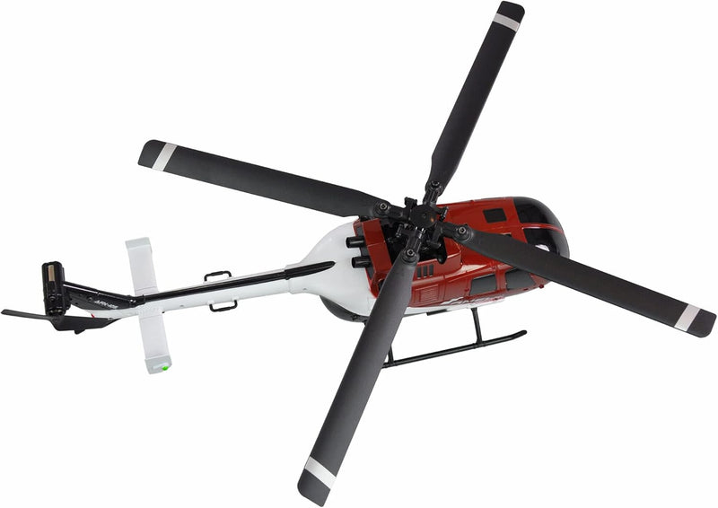 Amewi 25320 AFX-105 X 4-Kanal Helikopter 6G 2,4GHz RTF, Rot-weiss-schwarz