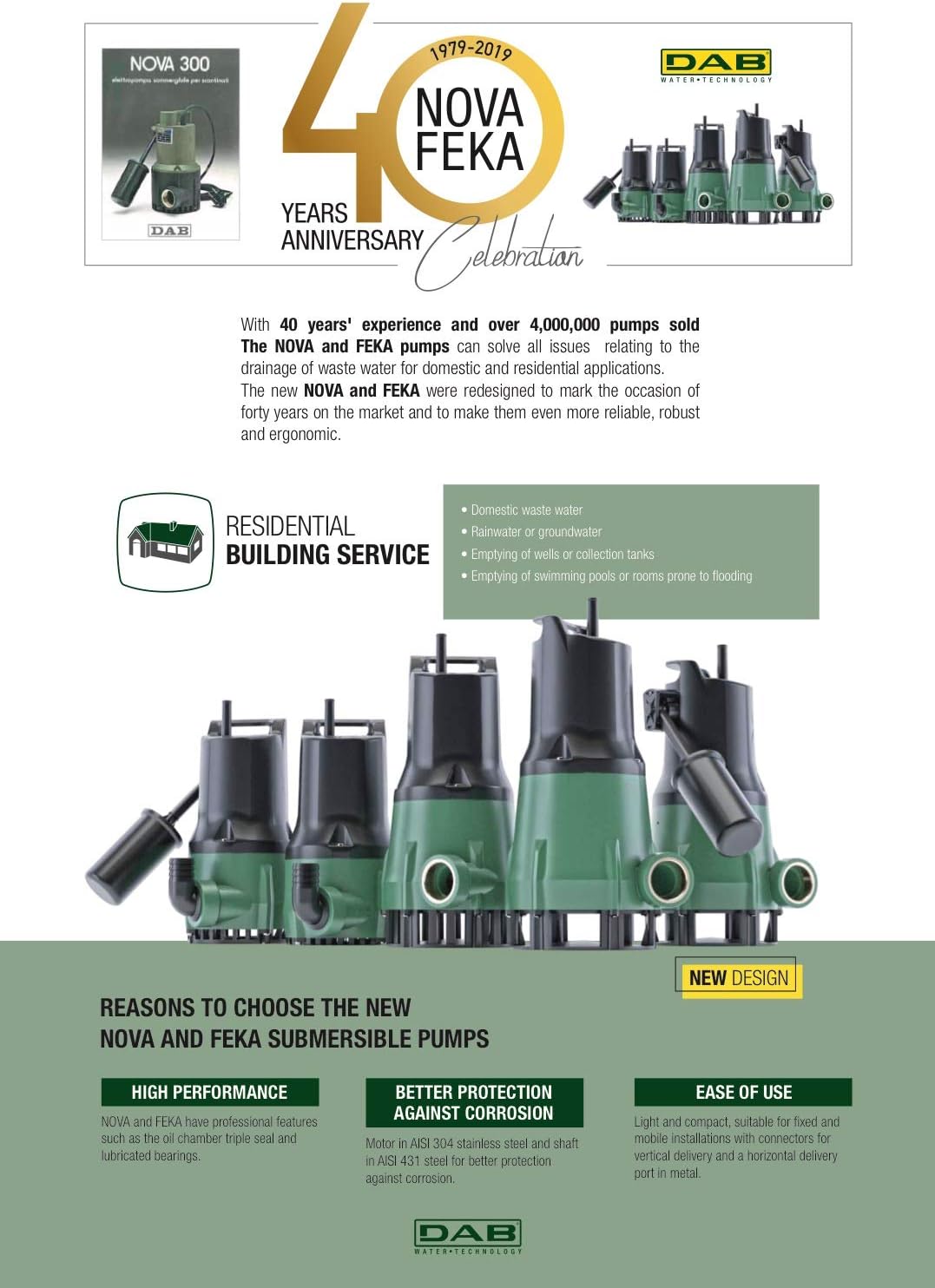 DAB NOVA 600 M-A Tauchpumpe