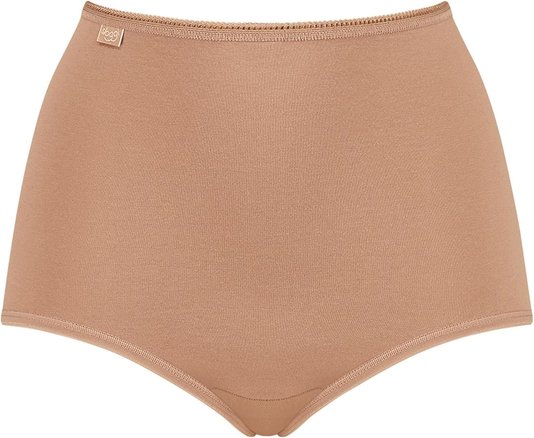 Sloggi Damen Slip (3er Pack), 38 Brush