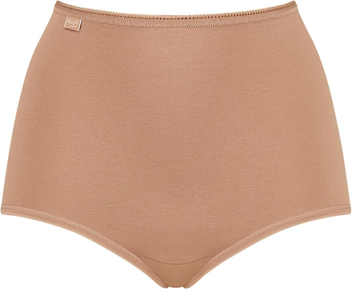 Sloggi Damen Slip (3er Pack), 38 Brush