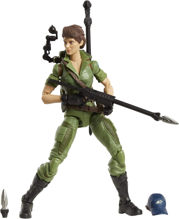 Hasbro G.I. Joe Classified Series Lady Jaye Action Figure 25 Collectible Premium Toy with Multiple A