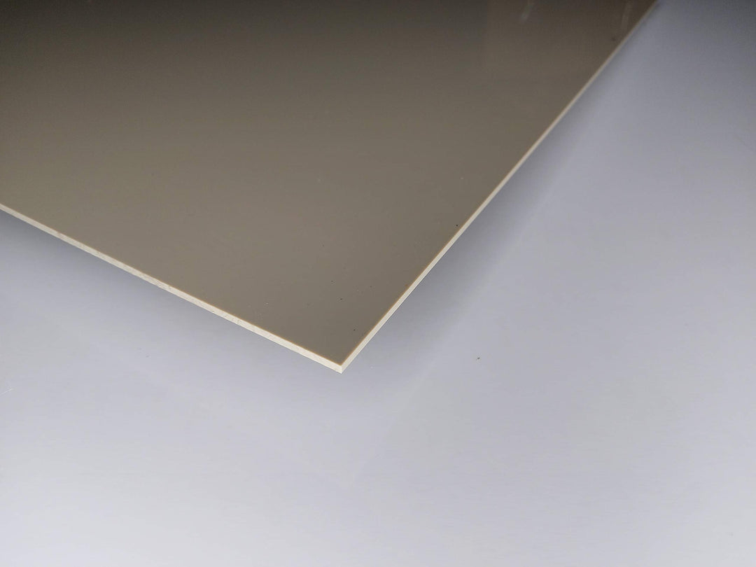 Platte aus PP, 1000 x 495 x 5 mm grau Zuschnitt Polypropylen alt-intech®