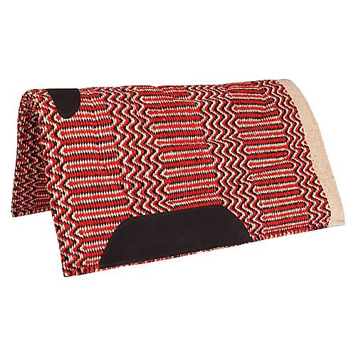 Mustanghorse-Saddle-Pads Einheitsgrösse Mehrfarbig/Meereswellen (Ocean Tides), Einheitsgrösse Mehrfa