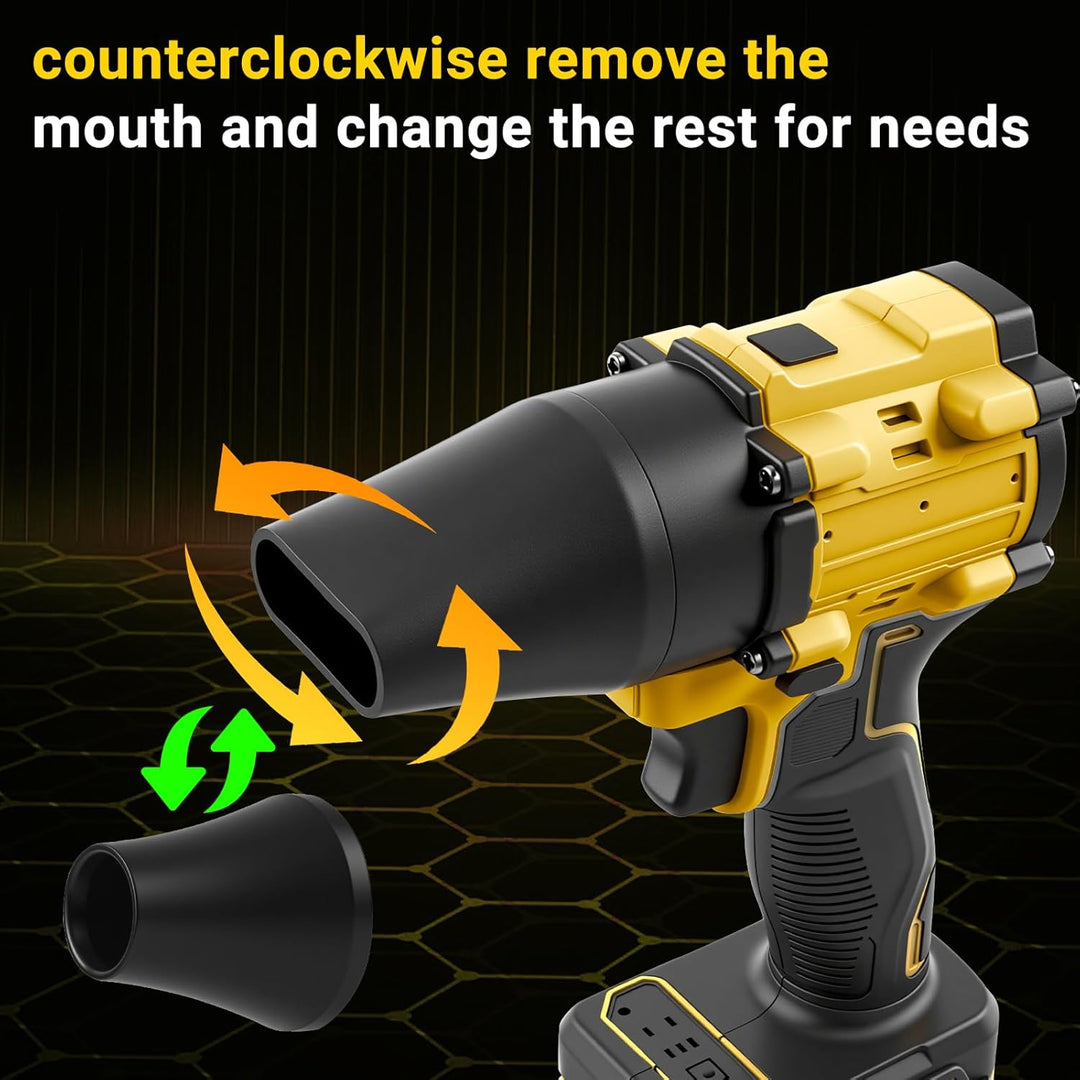 Kabelloses Gebläse &amp; Handstaubsauger 2-in-1 für Dewalt 20V Akku (KEIN Akku) | 150W bürstenloser Druc