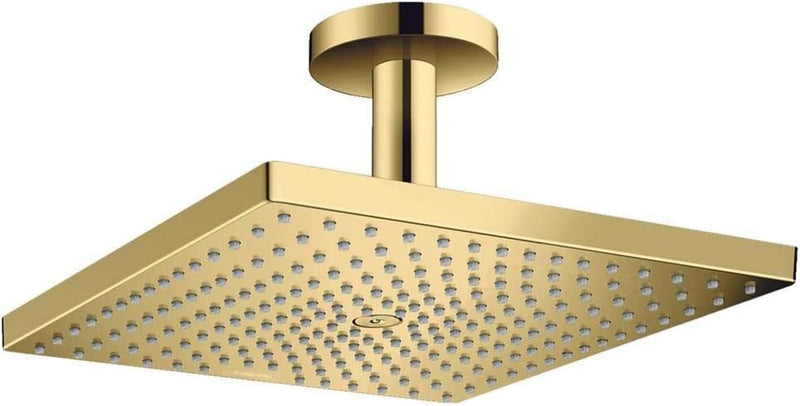 hansgrohe Duschkopf Raindance E 300 Regendusche (Kopfbrause mit Deckenanschluss) Polished Gold Optic