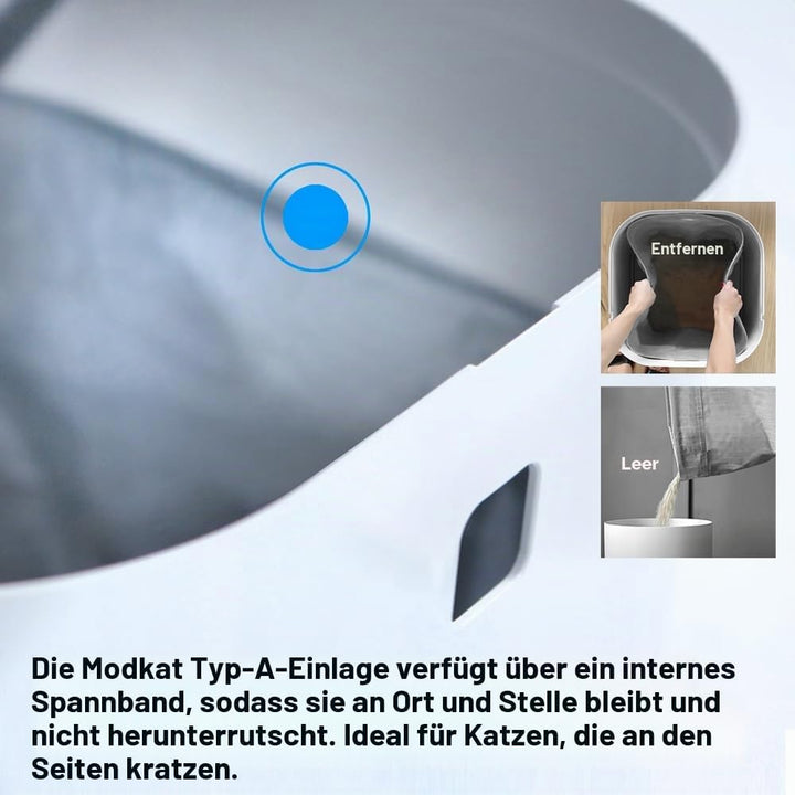Modkat Litter Box Perfect Fit Wiederverwendbare Liner mit Griffen, 3er-Pack