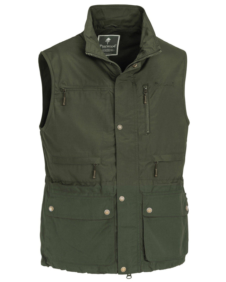 Pinewood Herren Tiveden Weste Weste M Moss Green, M Moss Green