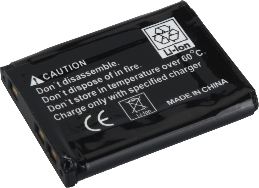 ANSMANN Li-Ion Akku A-Oly Li 42B 3 7V / Typ 700mAh / Leistungsstarke Akkubatterie für Foto Digitalka