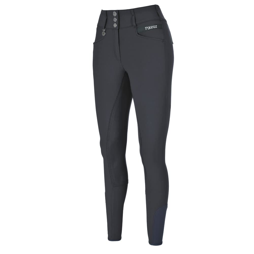 PIKEUR Damen Softshell Vollbesatz Reithose CANDELA CO mit McCrown Besatz