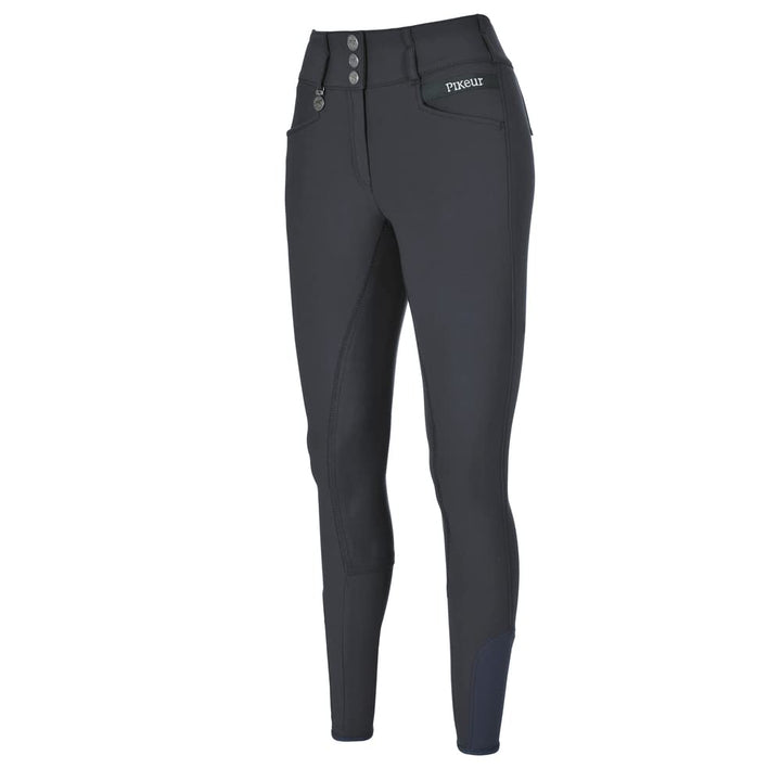 PIKEUR Damen Softshell Vollbesatz Reithose CANDELA CO mit McCrown Besatz