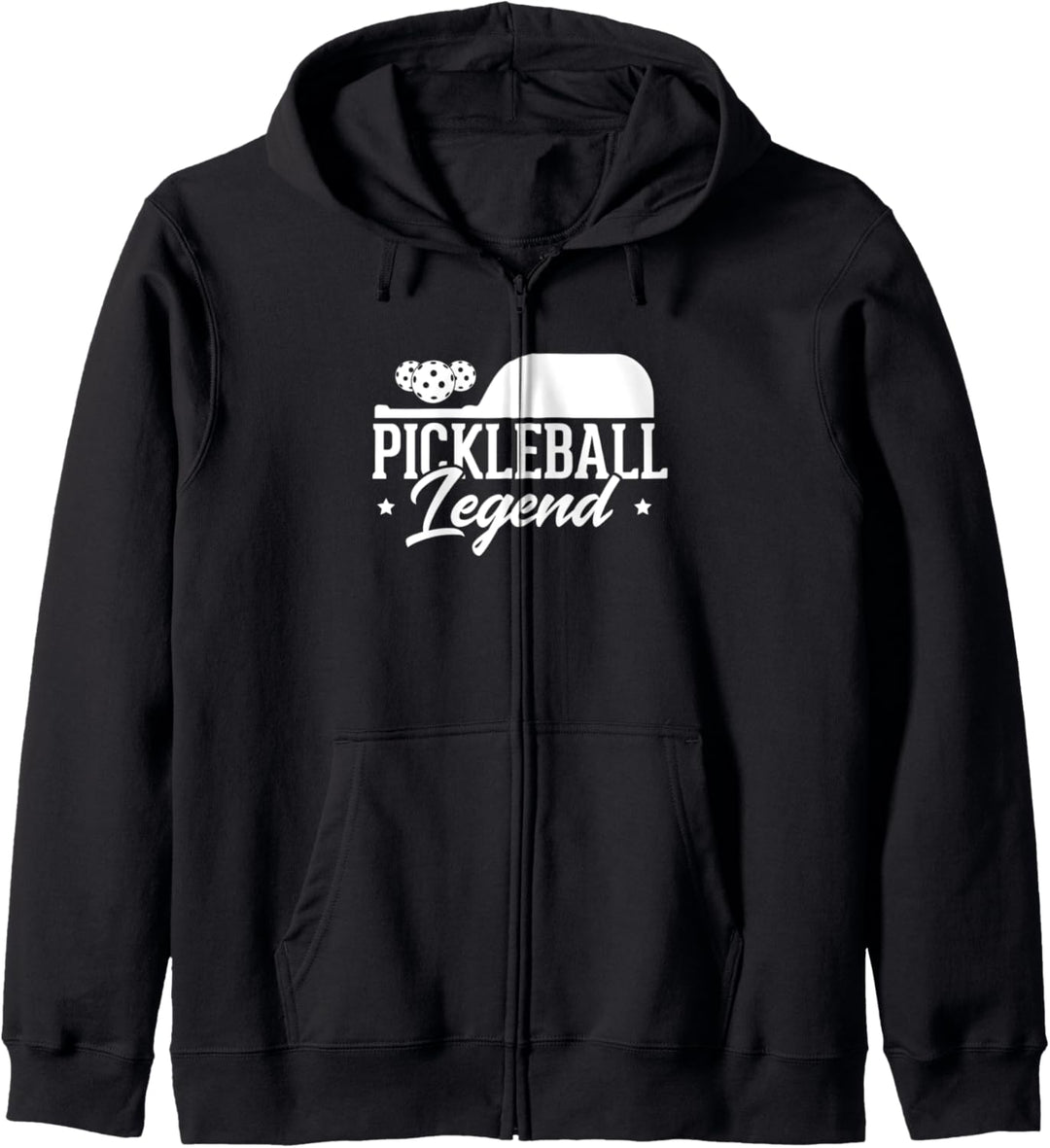 Pickleball-Legende lustiger Spruch Ruhestand Kapuzenjacke