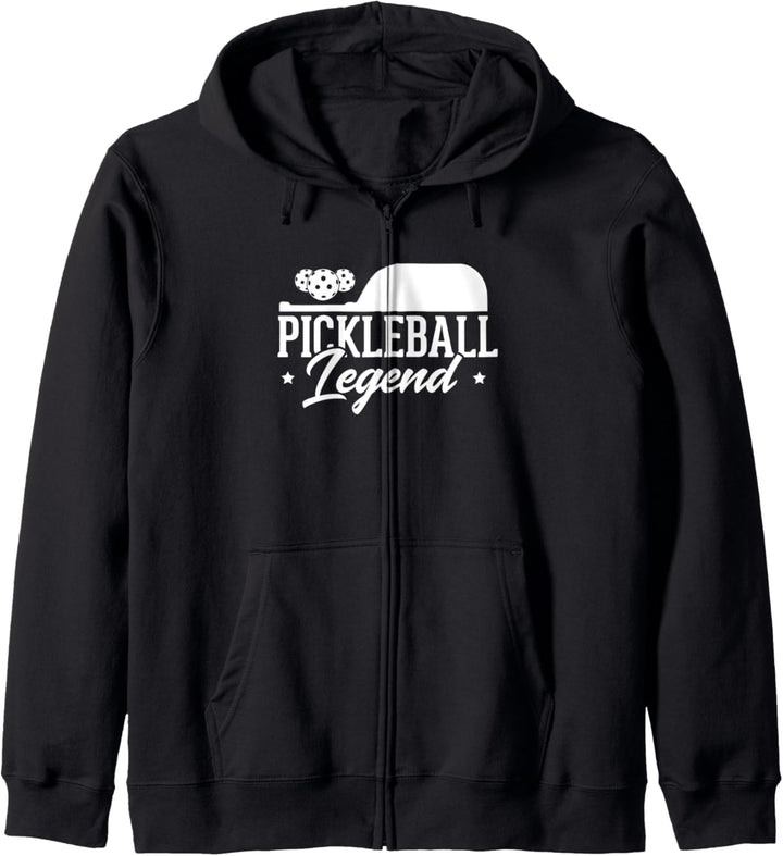 Pickleball-Legende lustiger Spruch Ruhestand Kapuzenjacke