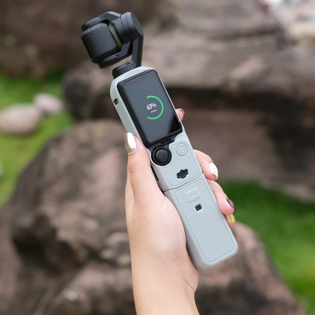 Pocket 3 Case, Soft Silikon Protective Case Cover kompatibel mit DJI Osmo Pocket 3 Creator Combo, Li