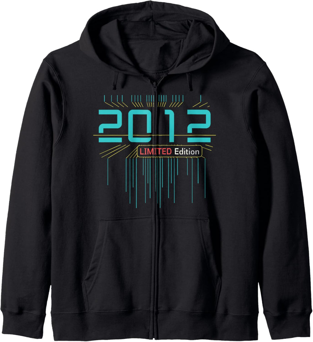 11. Geburtstag Junge Mädchen 11 Jahre 2012 Lustig Geschenk Kapuzenjacke