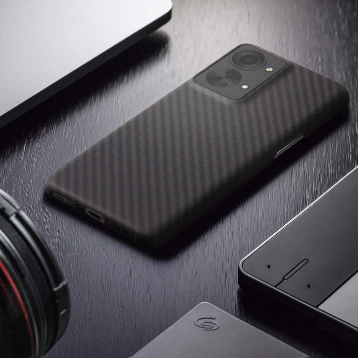 kalibri Schutzhülle kompatibel mit OnePlus Nord 2T 5G - Hülle Aramid - Handy Cover Case Handyhülle S