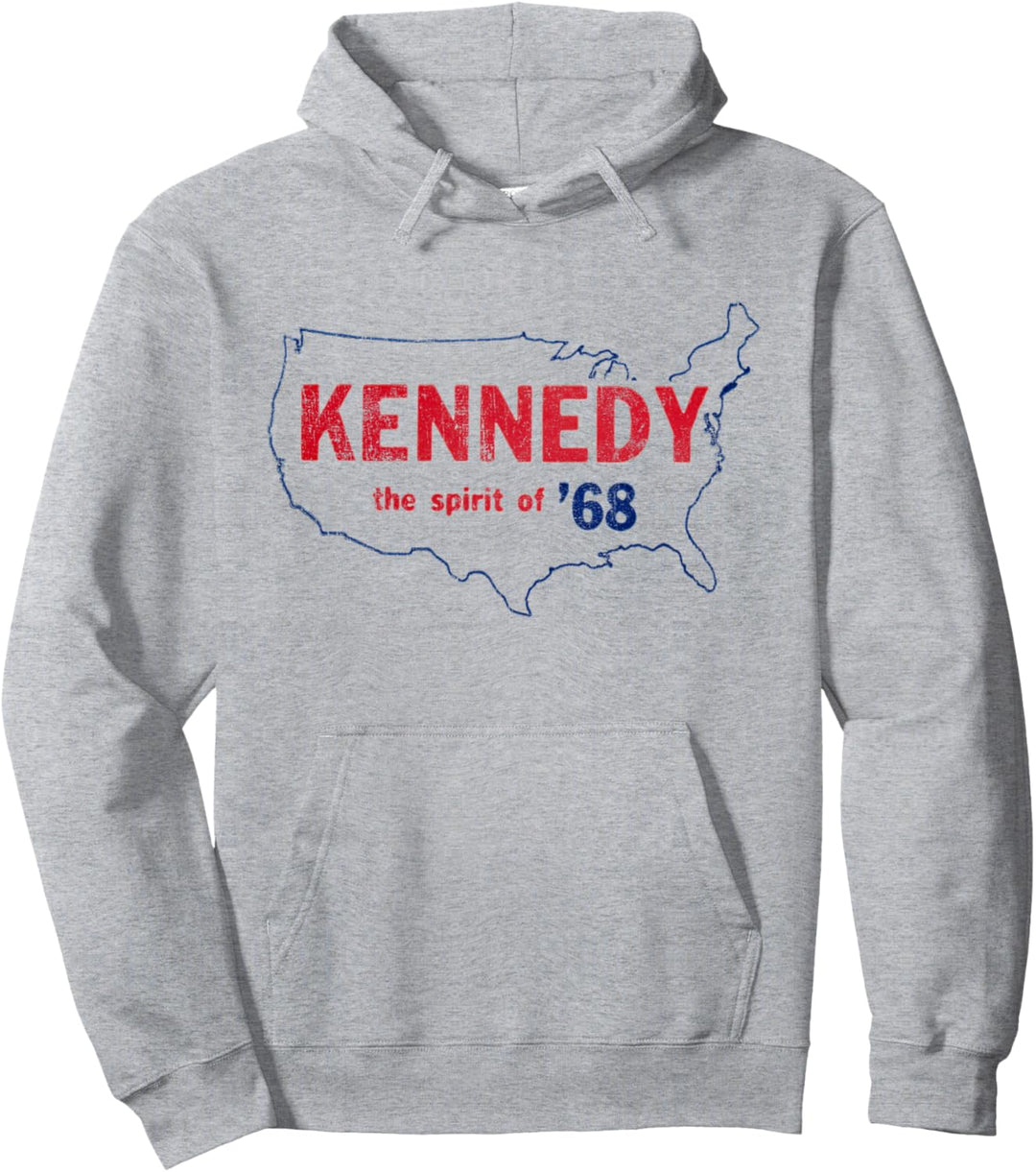 Retro 1968 Bobby Kennedy Shirt - RFK Robert Kennedy Pullover Hoodie
