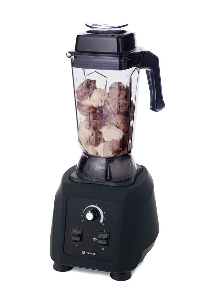 HENDI Standmixer, Hochleistungsmixer, Manuell, temperaturbeständig -40˚C bis 90˚C, Inkl. 2,5 Liter-K