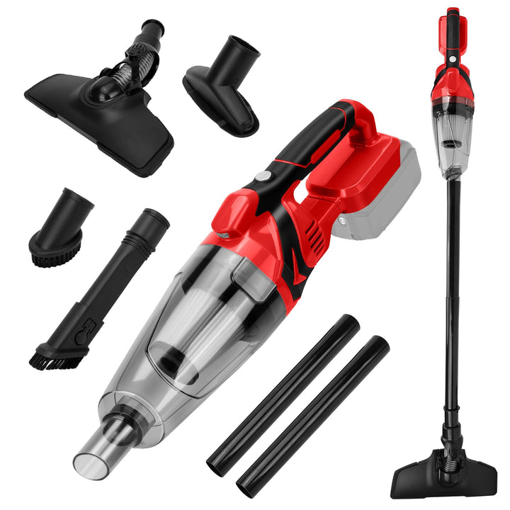 Akku Handstaubsauger, kompatibel mit Milwaukee M 18V-Akku (ohne Batterie), 10000 Pa Tragbar Staubsau