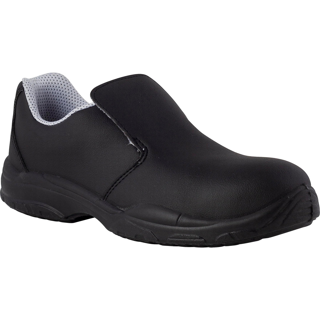 REPOSA Unisex Krankenschwester Holzschuh 35 EU Schwarz, 35 EU Schwarz