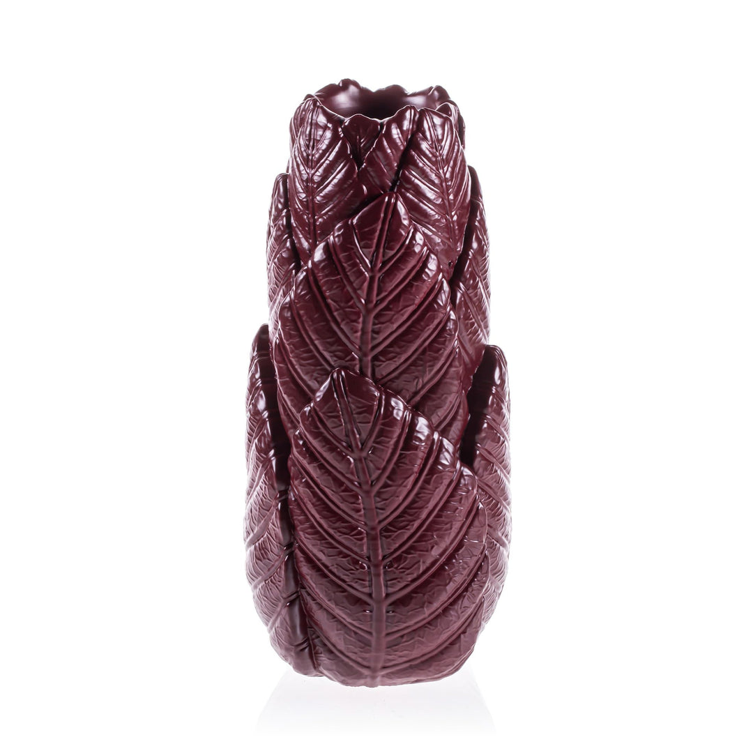 Youartme Deko Vase Kastanienbraun 110 x 110 x 230 mm - Modern Vasen Deko Hohe - Aesthetic Flower Vas