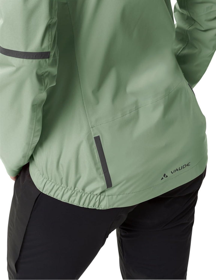 VAUDE Damen Women's Kuro Rain Jacket Jacke, willow green