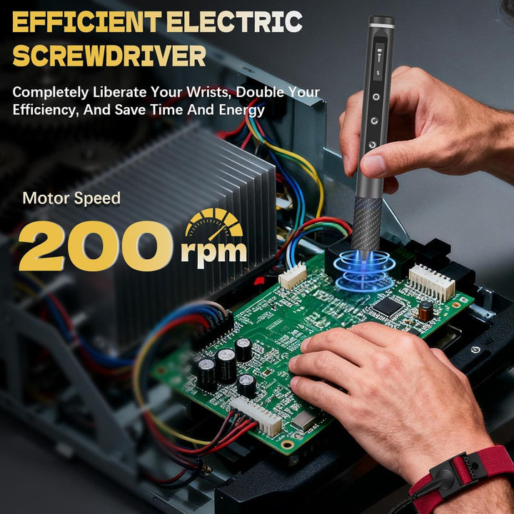 Präzisions Elektro Schraubendreher Set - 71 in 1 elektrischer schraubendreher - Feinmechaniker Werkz