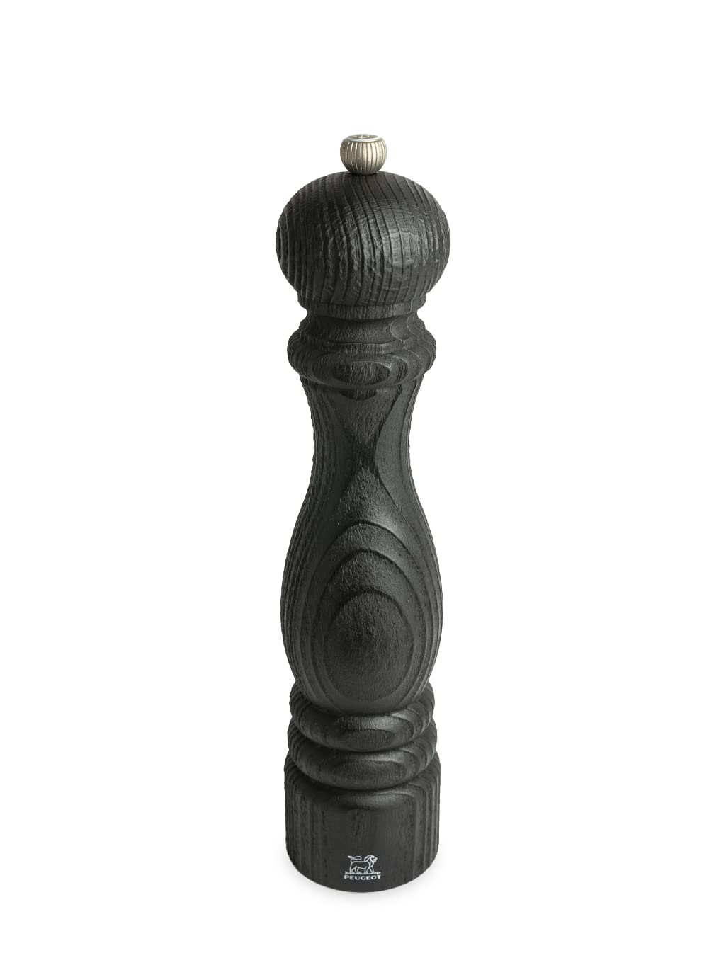 PEUGEOT - Salzmühle Paris Nature Black 30 cm + Salz - Klassische Mahlgradeinstellung - Aus recycelte