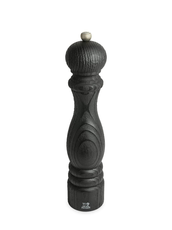 PEUGEOT - Salzmühle Paris Nature Black 30 cm + Salz - Klassische Mahlgradeinstellung - Aus recycelte