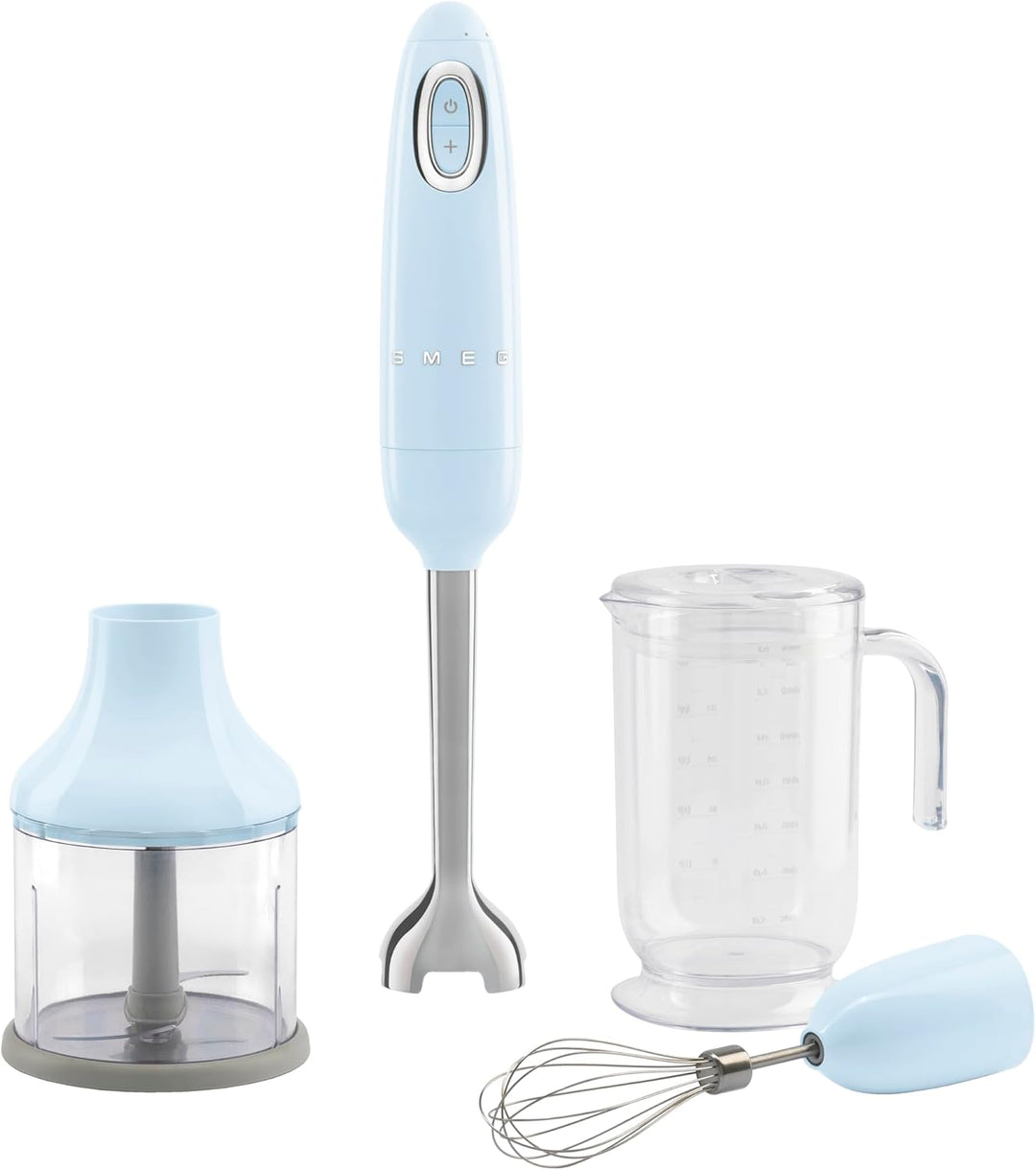 Smeg, HBF03PBEU Stabmixer, pastellblau, Blau